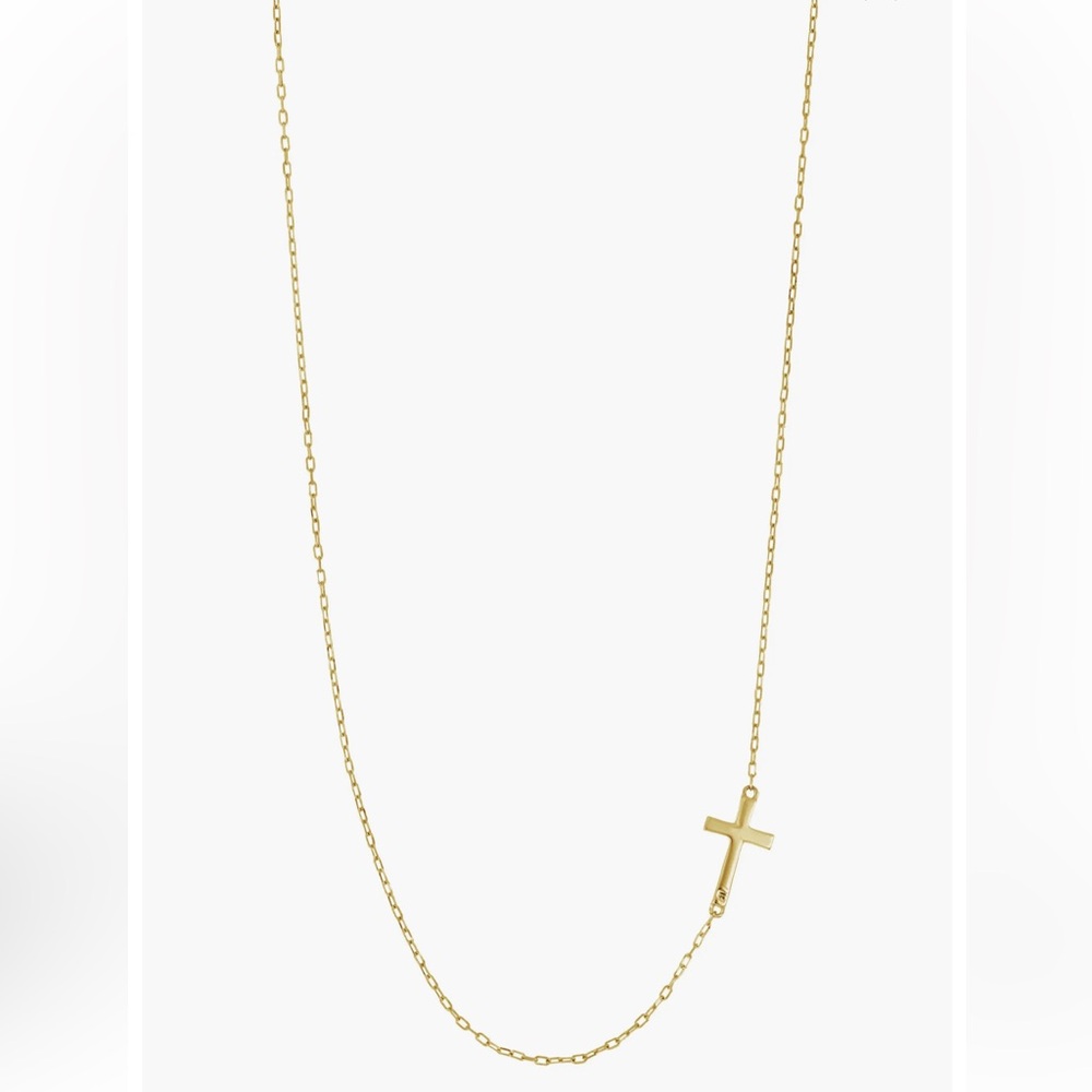 Bony Levy 14K Gold Cross Pendant Necklace